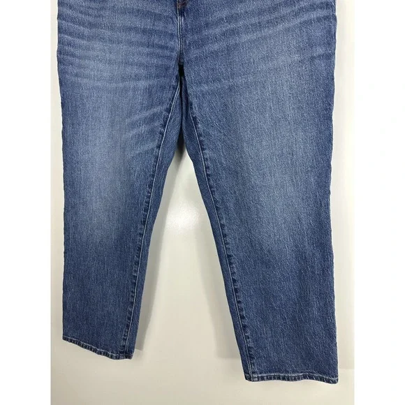 J. Crew Factory Slim Boyfriend Jean All-Day Stretch Plus Size 34 BT047 Blue Wash - Picture 5 of 12